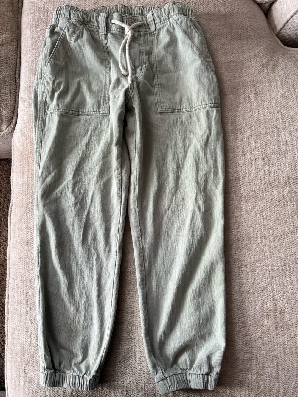 EUC American Eagle Outfitters Sage Green Drawstring Joggers